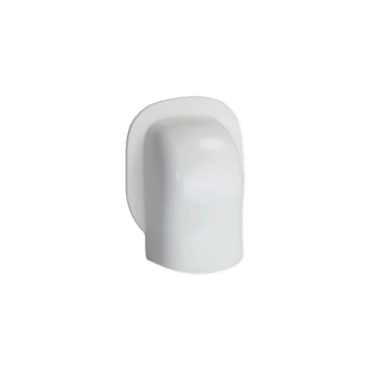 Curva muro per canali condizionamento 90x60mm