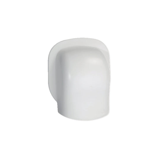 Curva muro per canali condizionamento 120x75mm