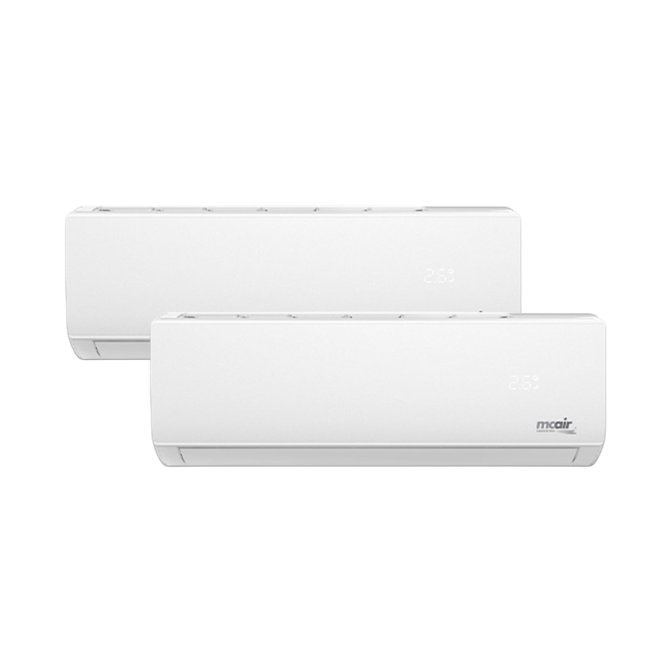 Mcair dualsplit 9000 btu + 12000 btu Classe A+/A++ IRIS