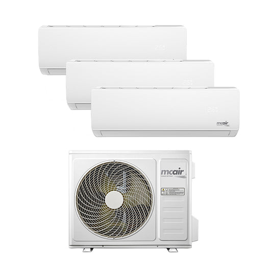 Mcair trialsplit 9000 btu + 12000 btu + 12000 btu Classe A++/A+++ IRIS
