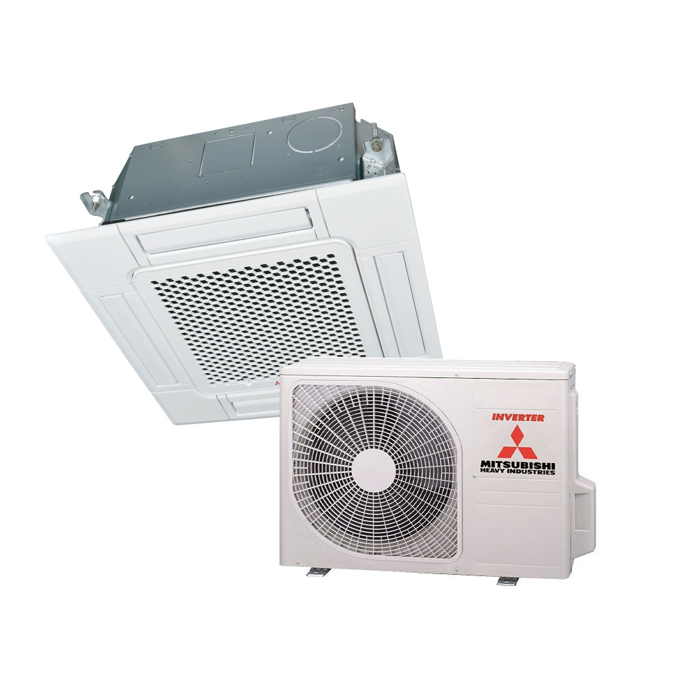 Mitsubishi kireia cassetta ultracompatta mono 12000 btu - 3,5 kw