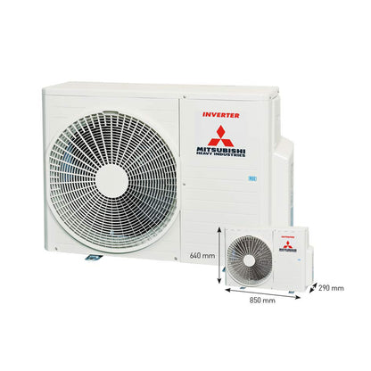 Mitsubishi Kireia dualsplit 18000 btu + 18000 btu - 5 kW A++/A+++